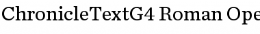 Chronicle Text G4 Font