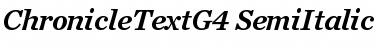 Chronicle Text G4 Semibold Italic