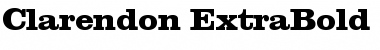 Clarendon-ExtraBold Font