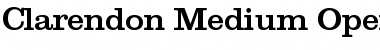 Clarendon-Medium Regular Font