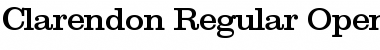Clarendon-Regular Regular Font