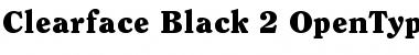 Clearface Regular Font