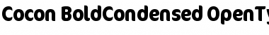Cocon BoldCondensed Font