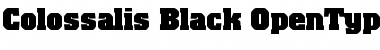 Colossalis Black Font