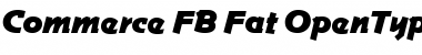 Commerce FB Fat Regular Font