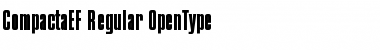 CompactaEF Font