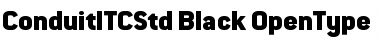 ConduitITCStd Black Font