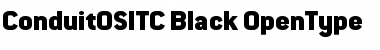 ConduitOSITC Black Font