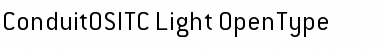 ConduitOSITC Light Font