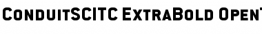 ConduitSCITC ExtraBold Font