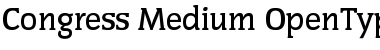 Congress-Medium Font