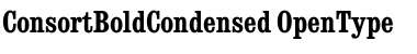 ConsortBoldCondensed Regular Font