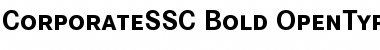 CorporateSSC Bold Font