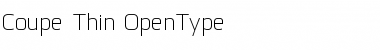 Coupe-Thin Font