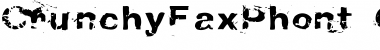 CrunchyFaxPhont Font