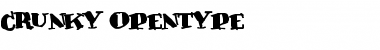 Crunky Regular Font