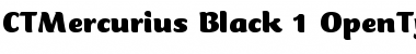 Club Type Mercurius Black Font