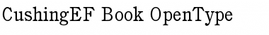 CushingEF-Book Regular Font
