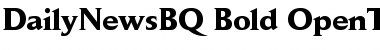 Download Daily News BQ Font