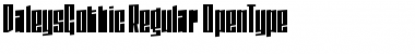 DaleysGothic Font