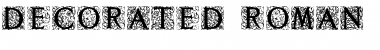 Decorated Roman Initials Regular Font