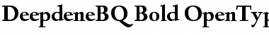 Deepdene BQ Font