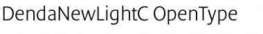 DendaNewLightC Font