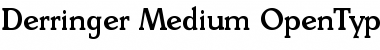 Derringer-Medium Font