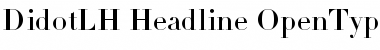 Linotype Didot Headline