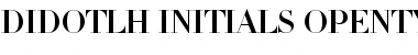 Linotype Didot Initials