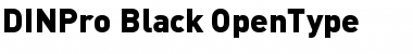 DINPro-Black Font