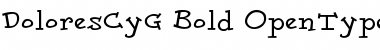 DoloresCyG Bold Font