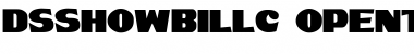 DS ShowBillC Regular Font