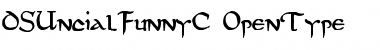 DS UncialFunnyC Regular Font