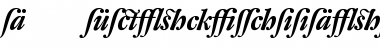 DTL Fleischmann Display Bold Italic