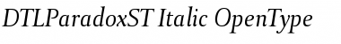 DTLParadoxST Italic