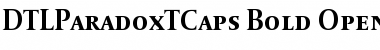 DTLParadoxTCaps Bold Font