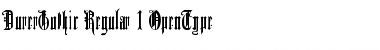 DurerGothic Font
