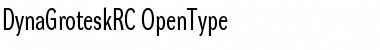 DynaGrotesk RC Regular Font