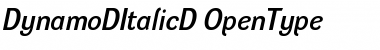 Dynamo D Regular Font