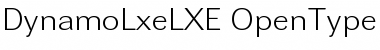 Dynamo LXE Font