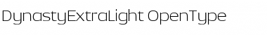 DynastyExtraLight Font