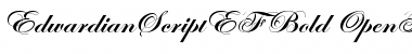EdwardianScriptEF Font