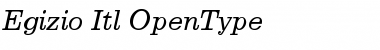 Egizio Font