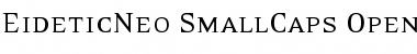 EideticNeo SmallCaps Font