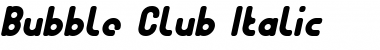 Bubble Club Italic