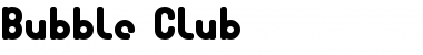 Bubble Club Font