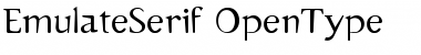 Emulate Serif Font