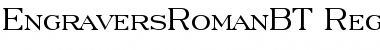 Engravers' Roman Regular Font