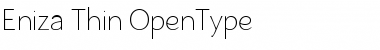 Eniza Thin Font